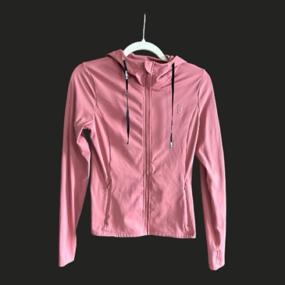 Pe Nation Agility Test Zip-Up Hooded Jacket Dusty Rose S View 4